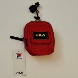 Fila Red Compact Shoulder Bag